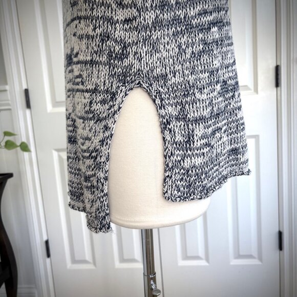 Ann Taylor Marled Linen Blend Knit Tunic Sweater, Size S - Picture 4 of 12